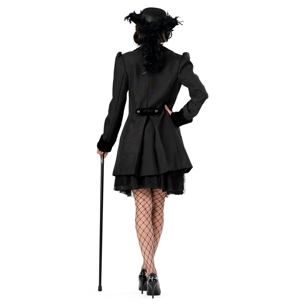 Op deze afbeelding zie je een Kostuums, van het merk Funny Fashion. Black Janet Vrouw