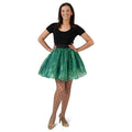 Pailletten Tanz Tutu Grün Damen