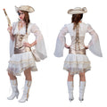 Pirate Estilo Navegador -Kleid Damenkostüm