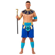 Op deze afbeelding zie je een Kostuums, van het merk Funny Fashion. Egyptische Koning Maya Man Kostuum
