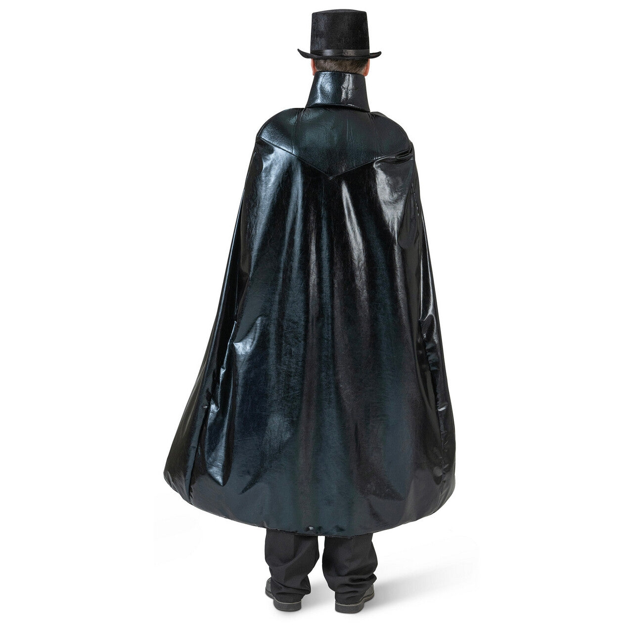 Op deze afbeelding zie je een Kostuums, van het merk Funny Fashion. Duivelse Cape Metallic Zwart