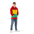 Bunte Fastnachts-Hoodie Herren