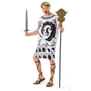 Op deze afbeelding zie je een Kostuums, van het merk Funny Fashion. Caesar De Eerste Romeinse Keizer Man Kostuum