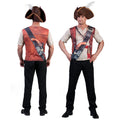 Piraten-Shirt In 3d-Optik Herren