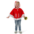 Weihnachtswichtel-Poncho für Kinder
