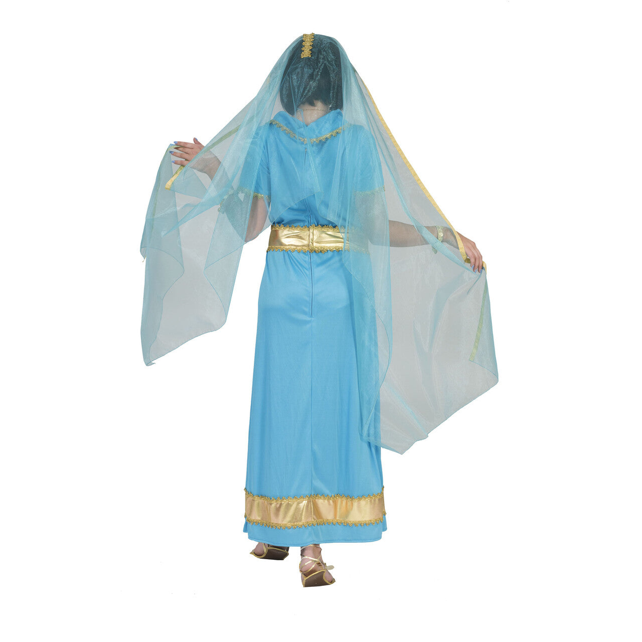 Op deze afbeelding zie je een Kostuums, van het merk Funny Fashion. Lady Of India Shapuri Vrouw Kostuum