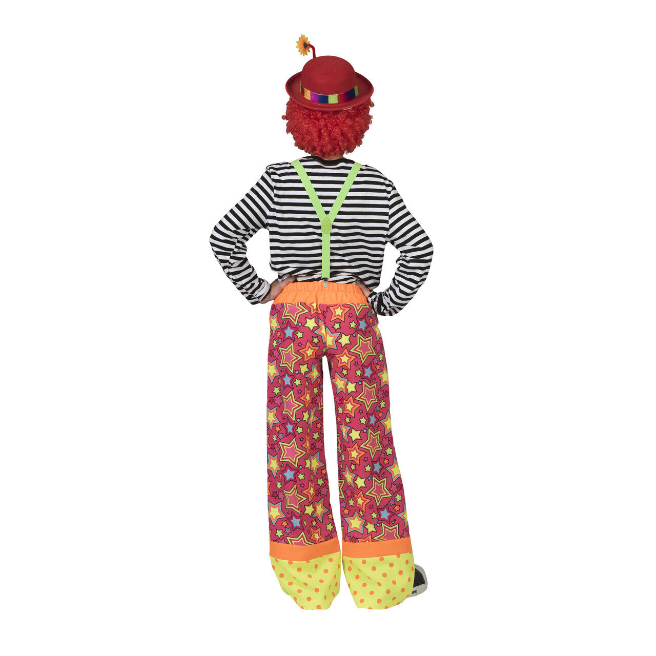 Op deze afbeelding zie je een Kostuums, van het merk Funny Fashion. Clownsbroek Canadia Vrouw