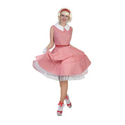 Op deze afbeelding zie je een Kostuums, van het merk Funny Fashion. Jaren 50 Shanella Vrouw Kostuum