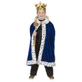 Blaue Umhang König Wilhelm Jungen