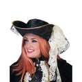 Eleganter Piratenhut Black Jackie