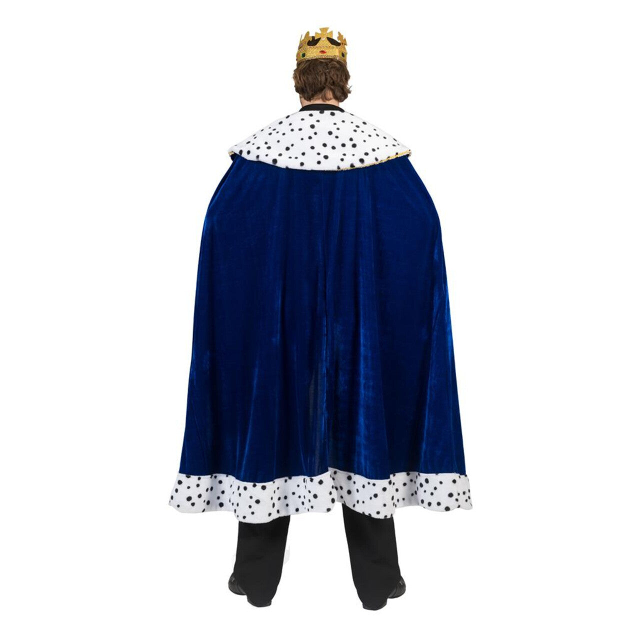 Op deze afbeelding zie je een Kostuums, van het merk Funny Fashion. Koningsblauwe Mantel Arthur