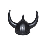 Op deze afbeelding zie je een Accessoires, van het merk Funny Fashion. Venijnige Viking Helm Met Zwarte Hoorns