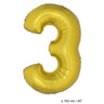 Ballon Nummer 3 Gold