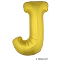 Briefballon J Gold