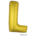 Briefballon L Gold