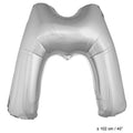 Briefballon M Silber