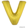 Letterballon Gegen Gold