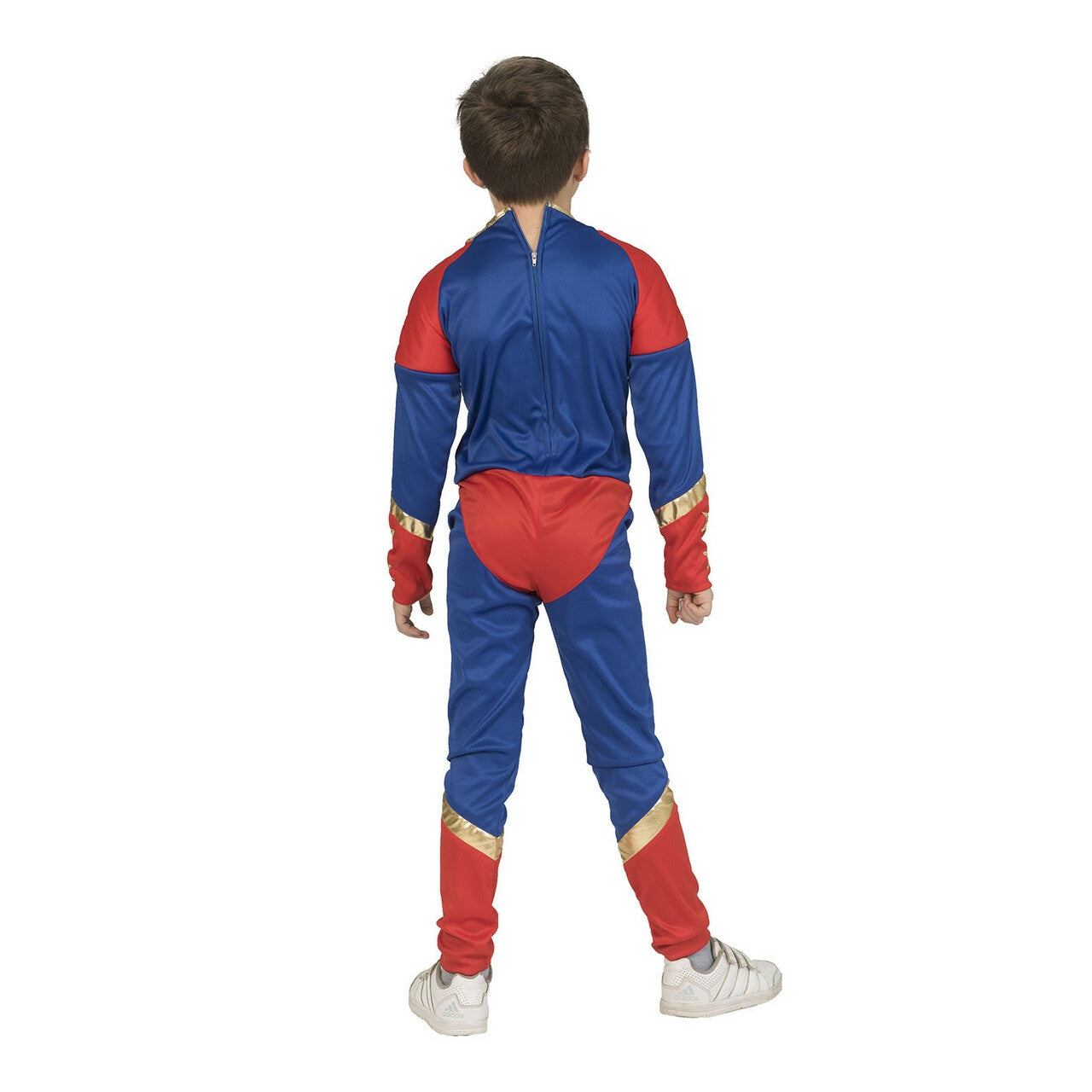 Op deze afbeelding zie je een Kostuums, van het merk Funny Fashion. Onverslaanbare IJzersterke Superman Jongen Kostuum