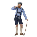 Blaue Kurze Günther Trachtenhose Herren