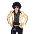 Glänzender Gold-Disco-Gott Herren
