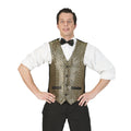 Disco Kettenhemd Weste Gold Herren