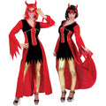 Vanessa Vageguur Rot Devil Damenkostüm