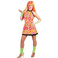 Knalfuif Hippie Party Disco Damenkostüm