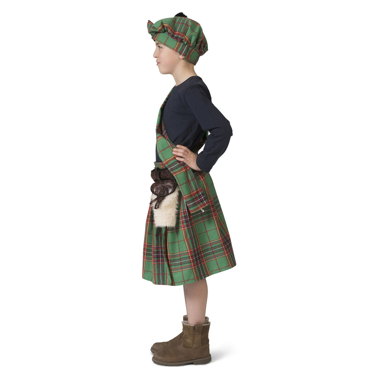 Op deze afbeelding zie je een Kostuums, van het merk Funny Fashion. Wereldkampioen Highlander Games Schotland Jongen Kostuum