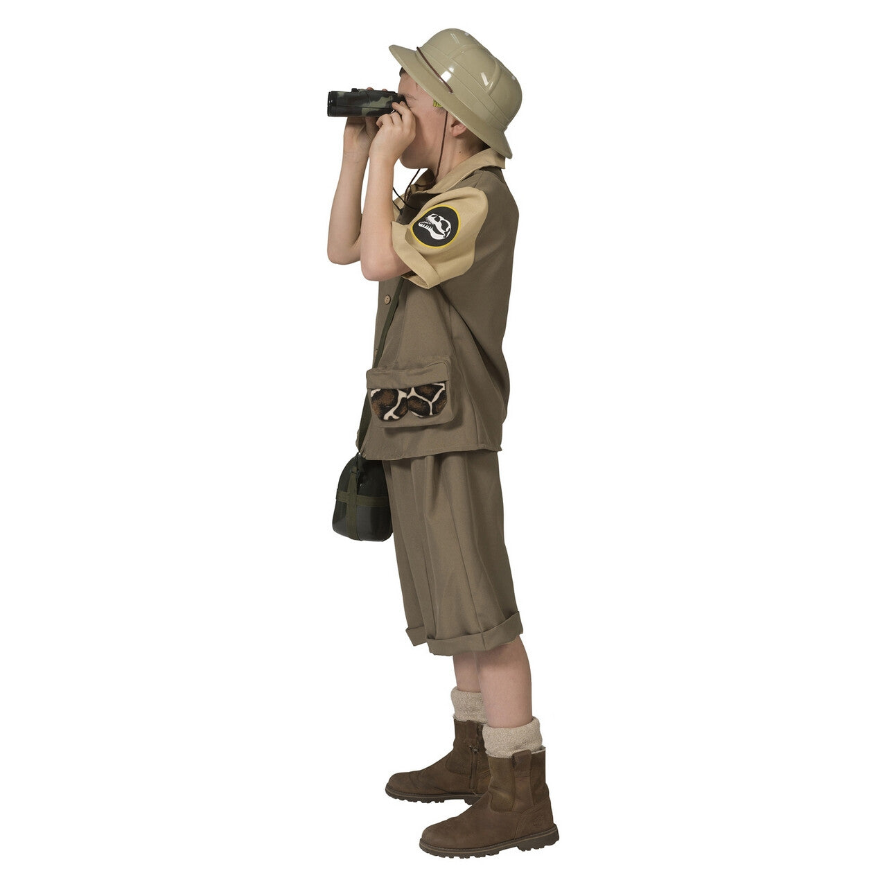 Op deze afbeelding zie je een Kostuums, van het merk Funny Fashion. Dino Danger Kind Kostuum