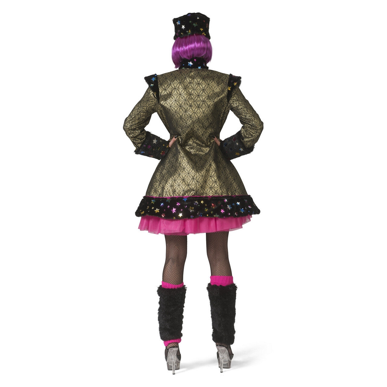 Op deze afbeelding zie je een Kostuums, van het merk Funny Fashion. Dansen Onder De Sterren Toendra Kozak Katja Vrouw Kostuum