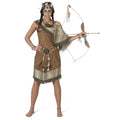 Squaw Wappo Indian Wild West America Damenkostüm
