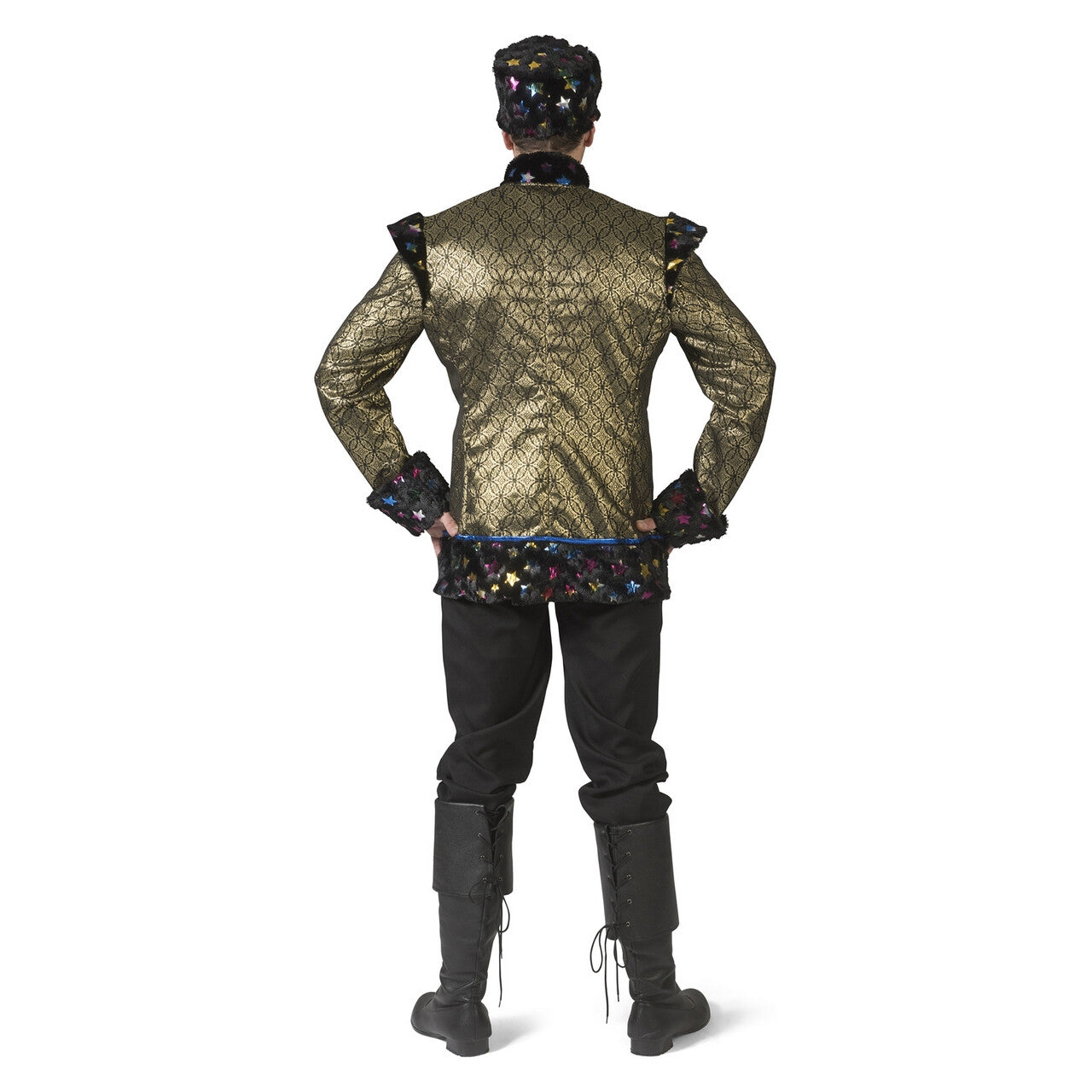 Op deze afbeelding zie je een Kostuums, van het merk Funny Fashion. Dansen Onder De Sterren Toendra Kozak Kolja Man Kostuum