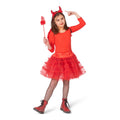 Teufelroter Tüll Petticoat Mädchen