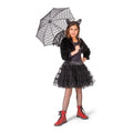 Schwarzer Glitzer Tüll Petticoat Mädchen