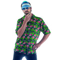 Hawaii -Hemd Tropische Blumen Herren