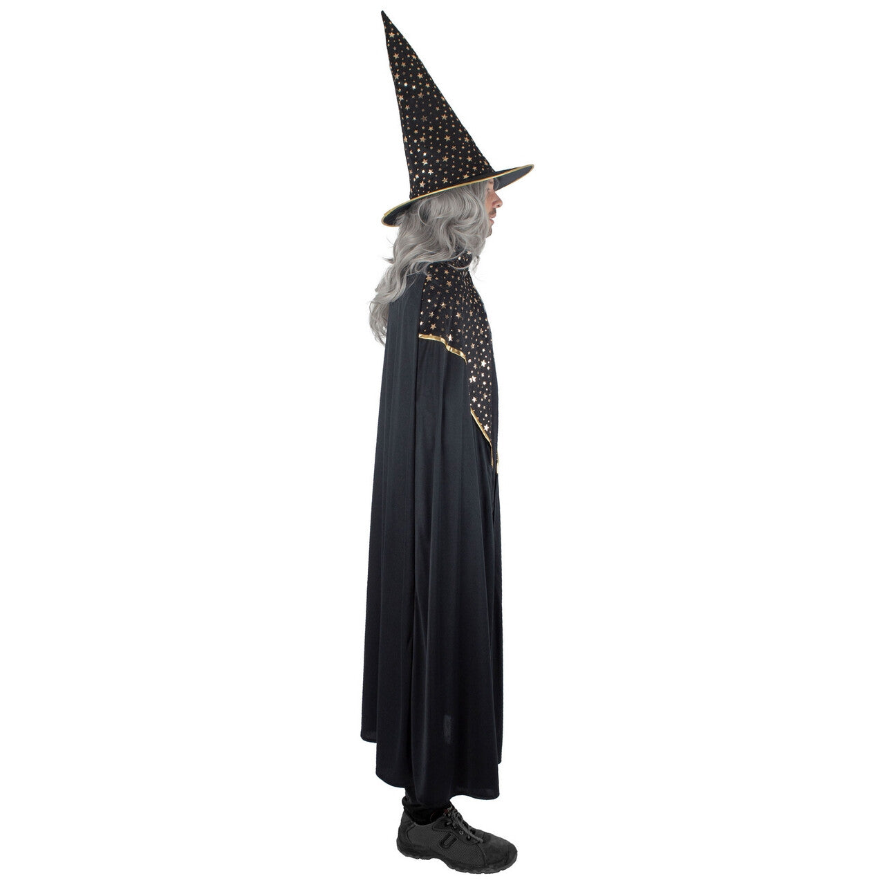 Op deze afbeelding zie je een Kostuums, van het merk Funny Fashion. De Grote Wijze Tovenaar Man Kostuum