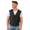 Perfekter Gentleman Schwarzes Gilet Herren
