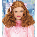 Perücke Prinzessin Braun Mit Band