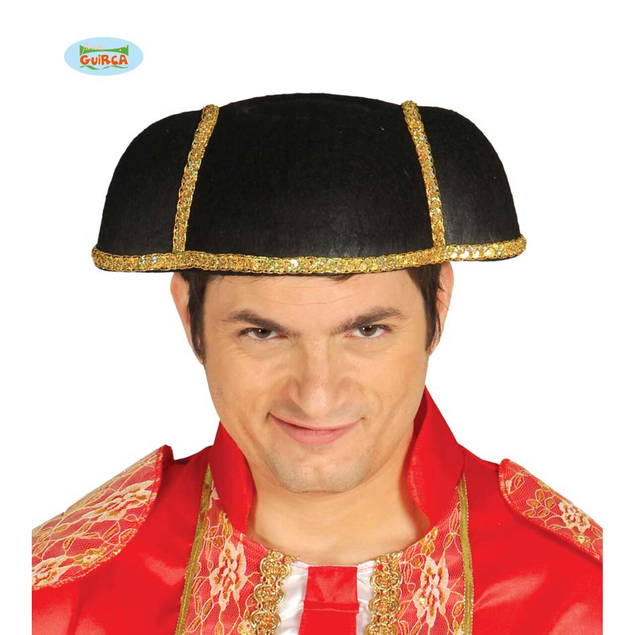 Op deze afbeelding zie je een Accessoires, van het merk Guirca. Steek Hoed Stierenvechter Manolo