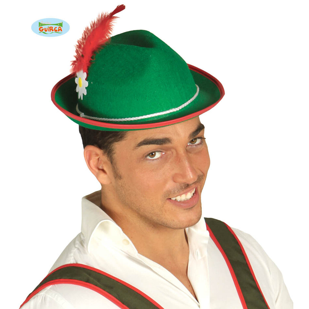 Op deze afbeelding zie je een Accessoires, van het merk Guirca. Bierfeest Hoedje Jager Alpenweide
