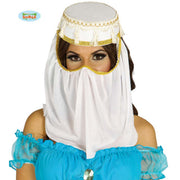 Op deze afbeelding zie je een Accessoires, van het merk Guirca. Sluier Harem Golfstaat