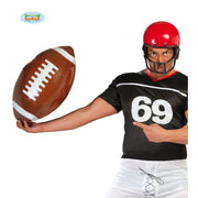 Op deze afbeelding zie je een Accessoires, van het merk Guirca. Gigantische Opblaasbare Rugby Ball 40 Centimeter