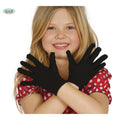 Kurze Schwarze Handschuhe 22 Zentimeter