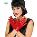 Rote Handschuhe 22 Zentimeter