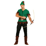 Op deze afbeelding zie je een Kostuums, van het merk Guirca. Robin Hood Uit Sherwood Forest Man Kostuum