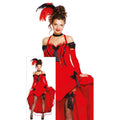 Cannes Cancan Rot Damenkostüm