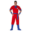 Roter Jiujitsu Ninja Herrenkostüm