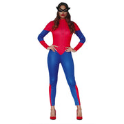 Op deze afbeelding zie je een Kostuums, van het merk Guirca. Amerikaanse Superheldin Vrouw Kostuum