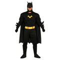 Schwarzer Gotham-Batheld Herrenkostüm