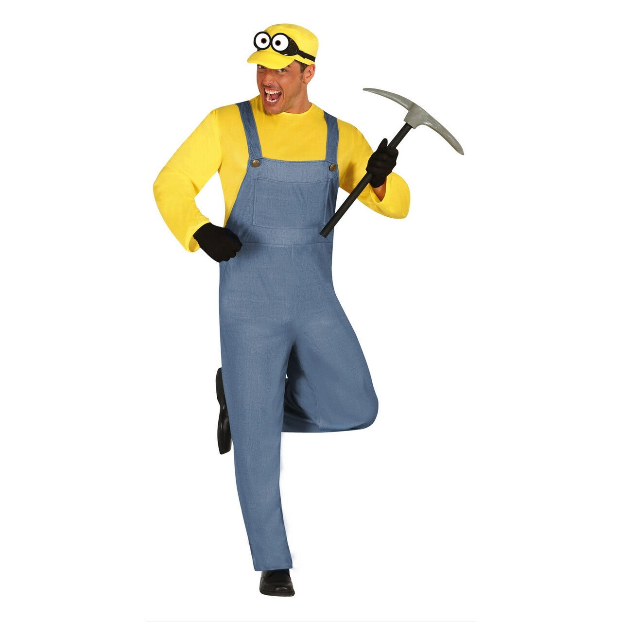 Op deze afbeelding zie je een Kostuums, van het merk Guirca. Mijnwerker Man Kostuum